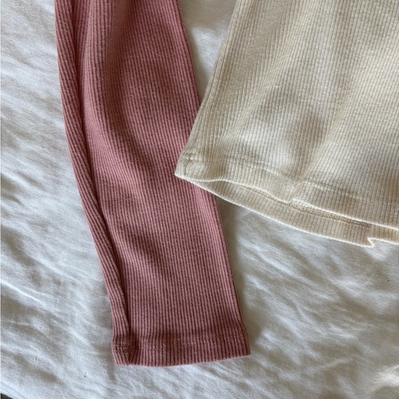 Truly Madly Deeply Pink and Black Striped Stretchy Causal Long Sleeve Tee - Picture 3 of 6